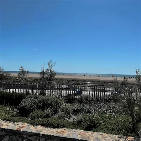 Mezzanine Studio, Ac, Sea View Terrace, Private Parking, Near Lägenhet Fleury (Aude)